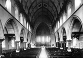 St Luke's Church Interior 1889, Torquay