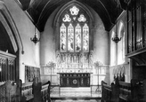 St Mathias Church Interior 1890, Torquay