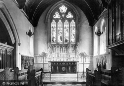St Mathias Church Interior 1890, Torquay