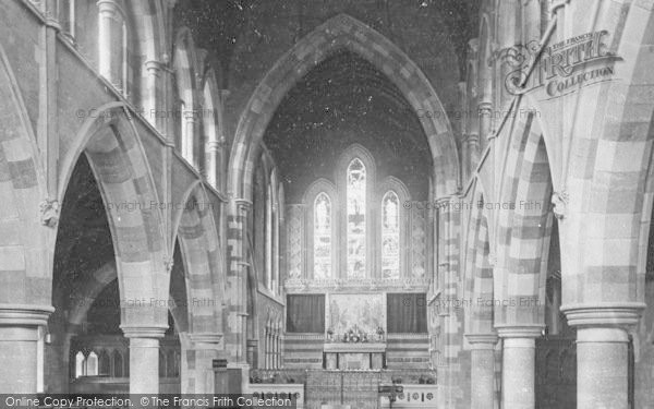Photo of Torquay, St Michael's Church Interior 1889