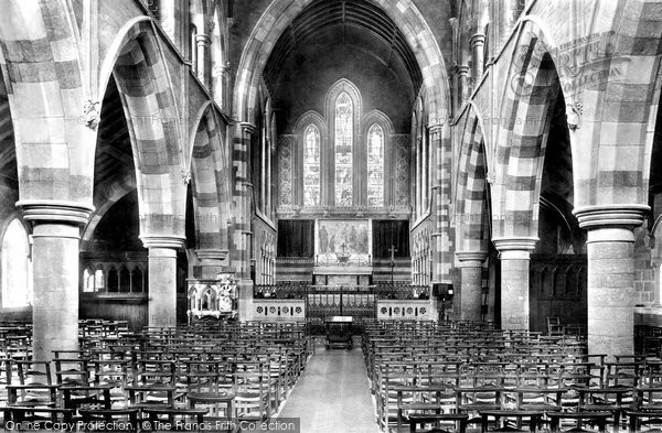 Photo of Torquay, St Michael's Church Interior 1899