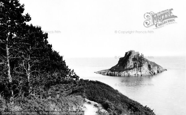 Photo of Torquay, Thatcher Rock 1889