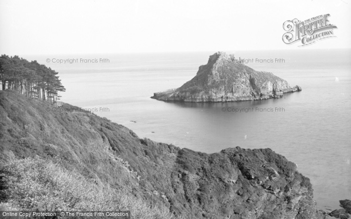 Photo of Torquay, Thatcher Rock 1938