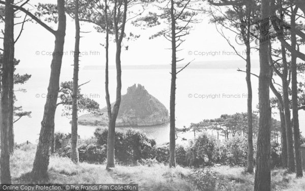 Photo of Torquay, Thatcher Rock 1953