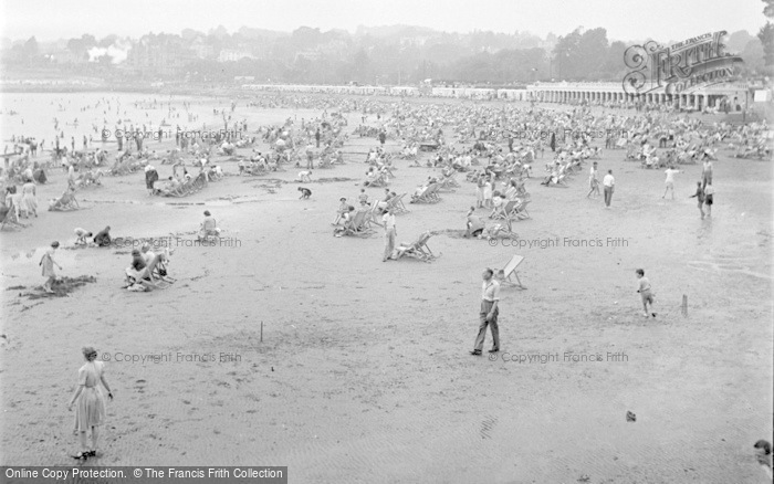 Photo of Torquay, The Beach 1949