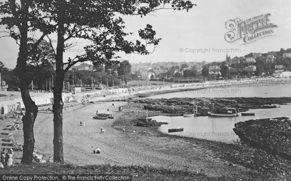 Photo of Torquay, The Beach c.1939