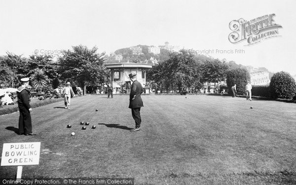 Photo of Torquay, The Bowling Green 1906
