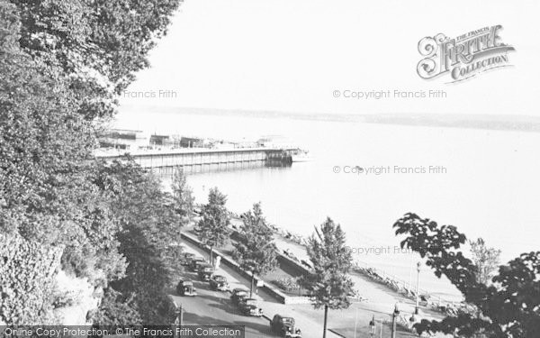 Photo of Torquay, The Cliffs And Promenade 1955