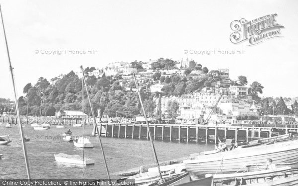 Photo of Torquay, The Harbour 1953