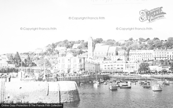 Photo of Torquay, The Harbour 1955 - Francis Frith