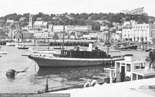 Photo of Torquay, The Harbour 1955