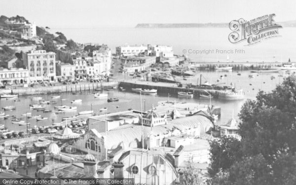 Photo of Torquay, The Harbour 1955