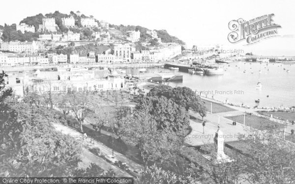 Photo of Torquay, The Harbour 1955