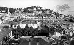 The Harbour And Vane Hill 1955, Torquay