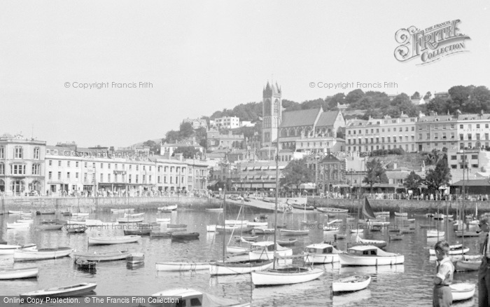 Photo of Torquay, The Harbour c.1950