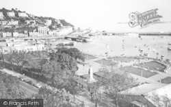The Harbour From Cliff Walk 1955, Torquay