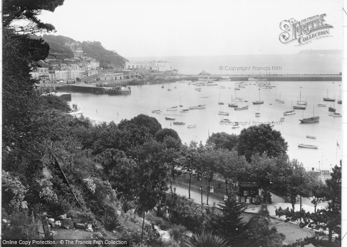 Photo of Torquay, The Harbour From Rock Walk c.1939