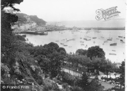 The Harbour From Rock Walk c.1939, Torquay