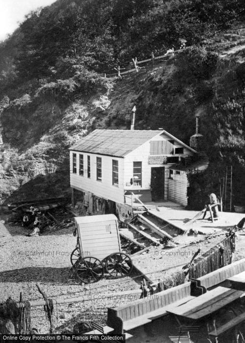 Photo of Torquay, The Hut, Anstey's Cove 1896