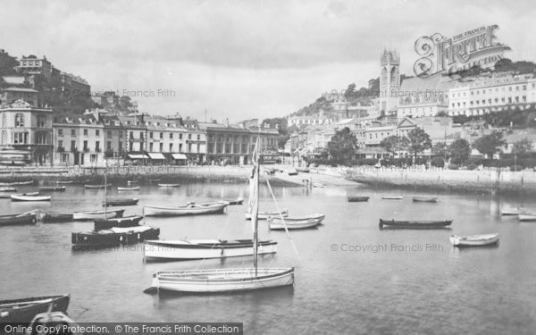 Photo of Torquay, The Inner Harbour 1920