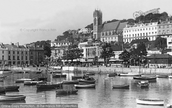 Photo of Torquay, The Inner Harbour c.1950