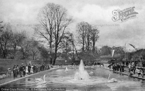 Photo of Torquay, The Lake, King's Drive Gardens 1906