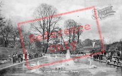 The Lake, King's Drive Gardens 1906, Torquay