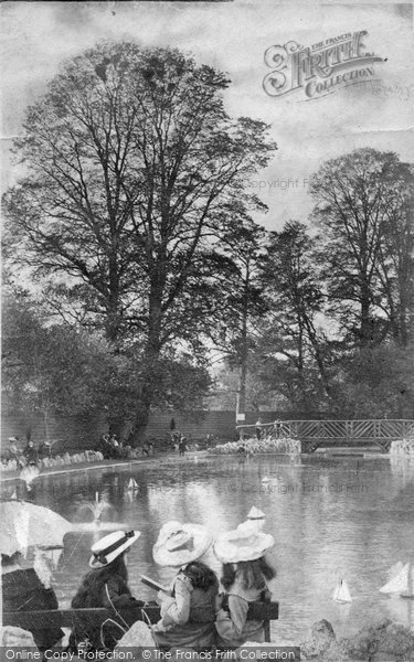 Photo of Torquay, The Lake, King's Drive Gardens 1906