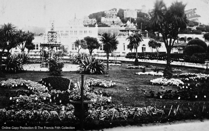Photo of Torquay, The Pavilion And Princess Gardens c.1910