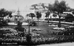 The Pavilion And Princess Gardens c.1910, Torquay