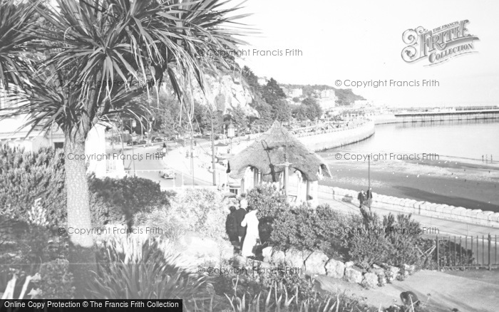 Photo of Torquay, The Promenade 1955