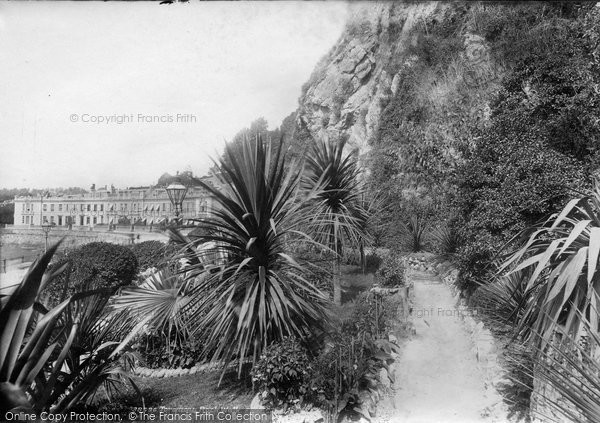 Photo of Torquay, The Rock Walk  1896