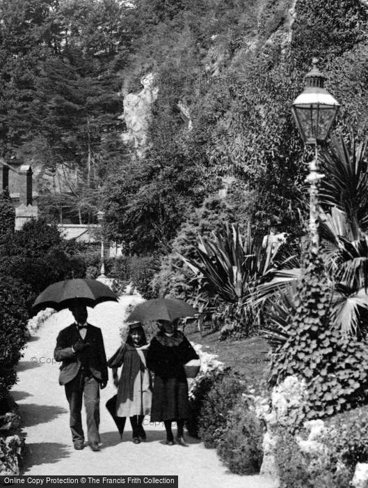 Photo of Torquay, The Rock Walk 1896