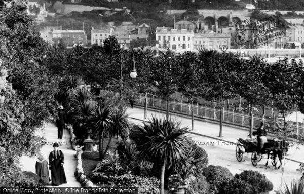 Photo of Torquay, The Rock Walk 1901