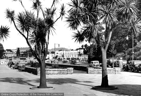 Photo of Torquay, The Sunk Gardens c.1939
