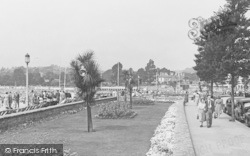 The Sunken Garden c.1950, Torquay