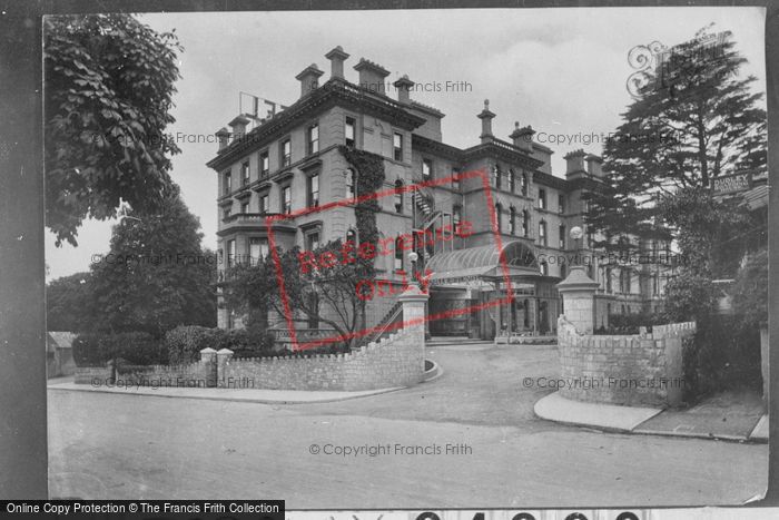 Photo of Torquay, The Victoria And Albert Hotel 1912