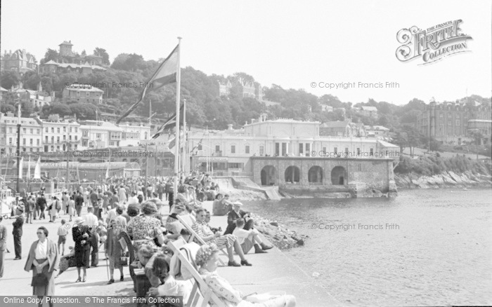 Photo of Torquay, The Yacht Club c.1950
