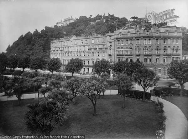 Photo of Torquay, Torbay Hotel 1928 - Francis Frith