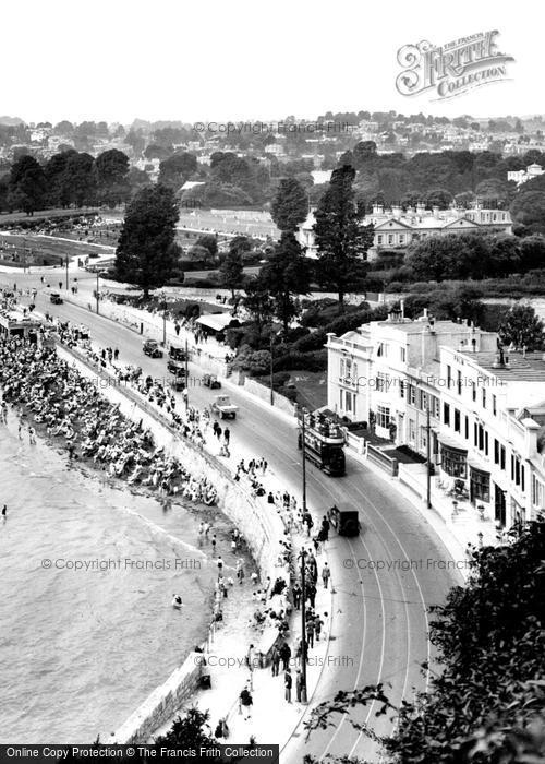 Photo of Torquay, Torbay Road 1928