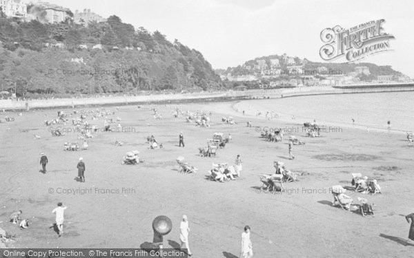 Photo of Torquay, Torre Abbey Sands 1928