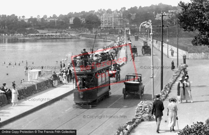 Photo of Torquay, Tram, Torbay Road 1920