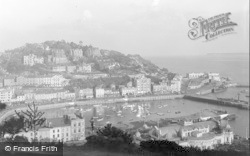Vane Hill And Harbour 1938, Torquay