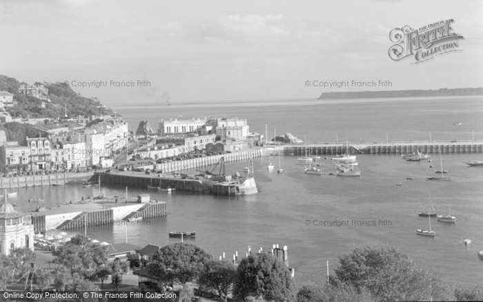 Photo of Torquay, Vane Hill And Harbour 1938