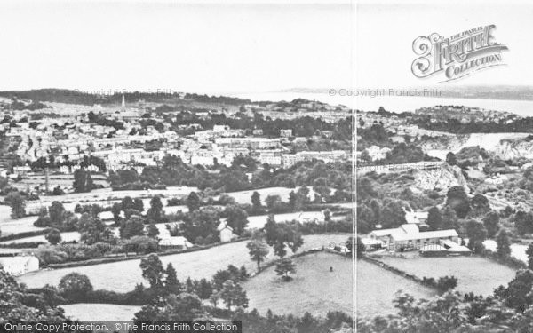 Photo of Torquay, View From Barton c.1939
