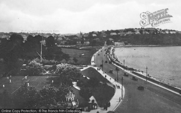 Photo of Torquay, View From Grand Hotel 1928