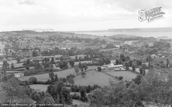 Photo of Torquay, View From Great Hill c.1939