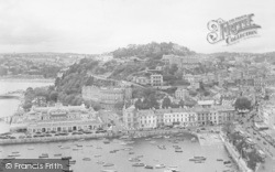 View From Vane Hill c.1950, Torquay