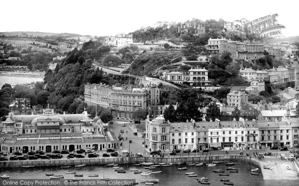 Photo of Torquay, Waldon Hill And Seafront c.1937