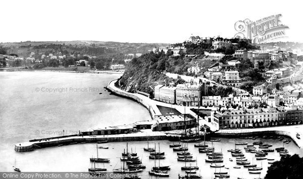 Photo of Torquay, Waldron Hill From Vane Hill 1888